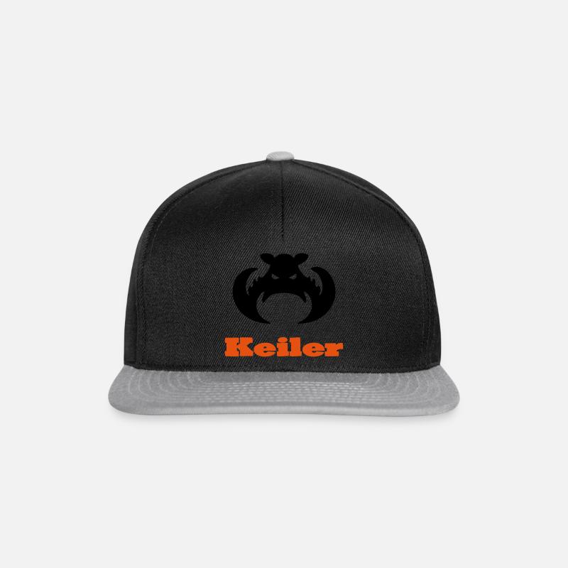 Sanglier - Casquette snapback - noir/gris