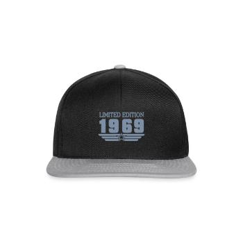 1969 - Casquette snapback - noir/gris - Devant