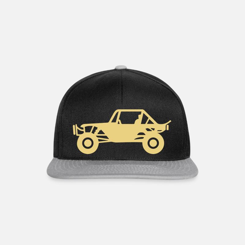 Buggy Desert Dune Sport & Adrenalin - Snapback Cap - Schwarz/Grau