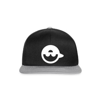 Skater Hip Hop Snapback Cap Gift Idea - Snapback Cap - black/grey - Front