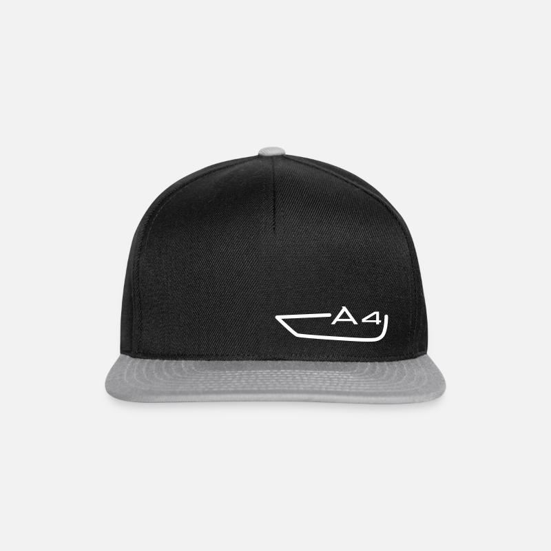 A4 B8 OLED Daytime Running Lights - Snapback Cap - black/grey