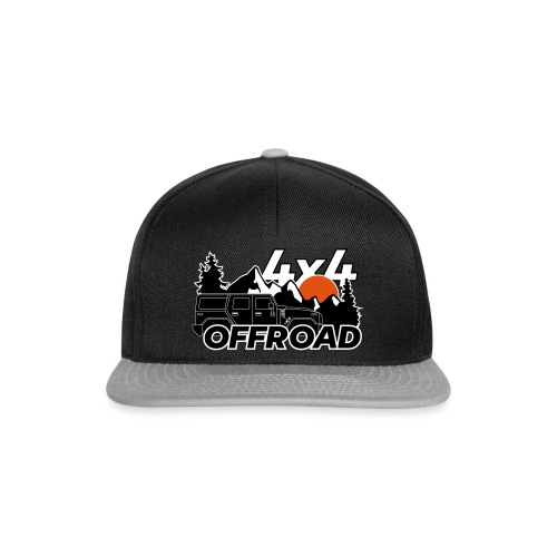 Offroad 4x4 Logo - Snapback Cap