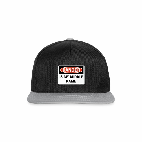 Danger is my middle name - Snapback Cap