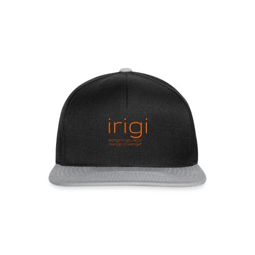 irigi-logo-007 - Snapback Cap