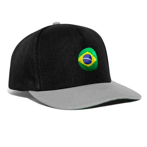 Bola de futebol brasil - Snapback Cap