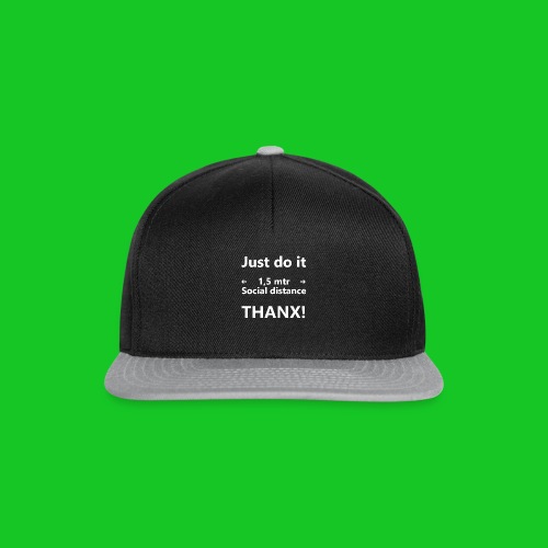 Just do it distance - Snapback cap