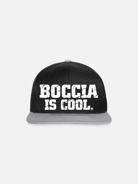 Boccia - Snapback Cap - Schwarz/Grau