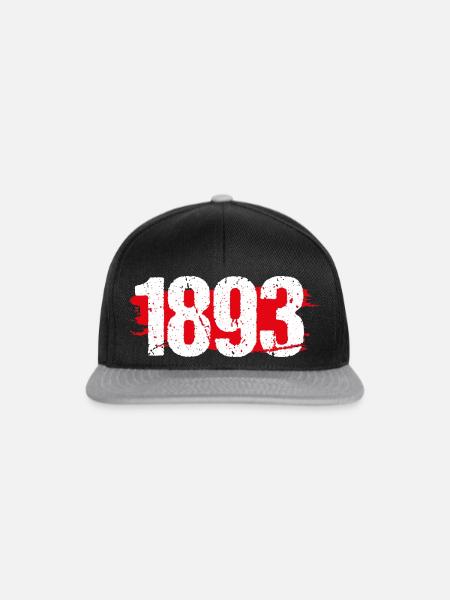 Stuttgart 1893 - Snapback Cap - Schwarz/Grau