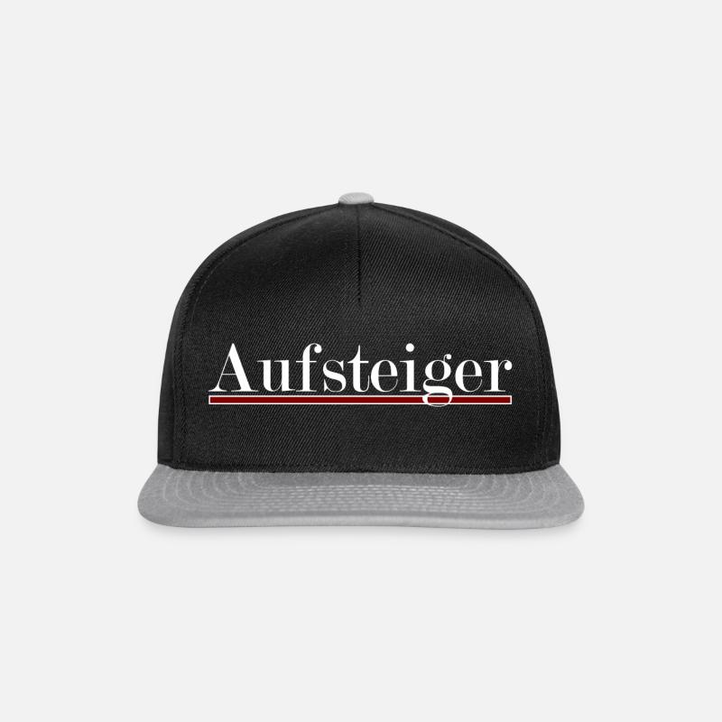 Aufsteiger - Snapback Cap - Schwarz/Grau
