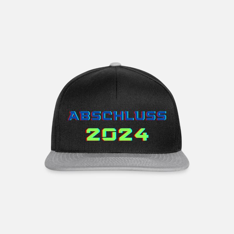 Abschluss 2024 - Snapback Cap - Schwarz/Grau