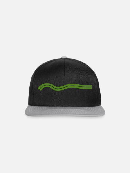 My Wave 7 - Snapback Cap - Schwarz/Grau