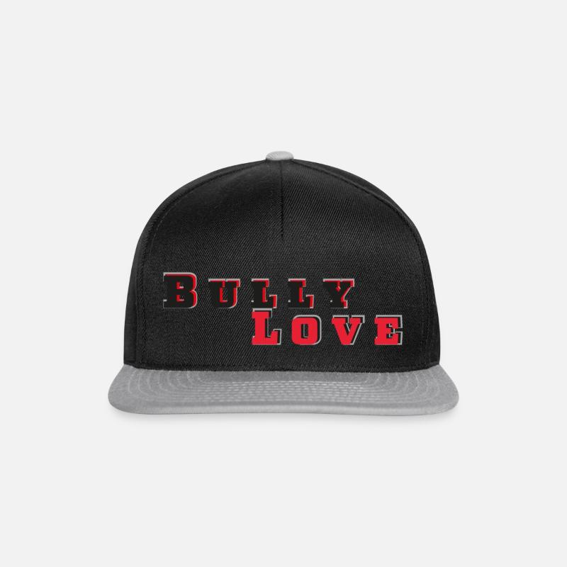 BullyLove - Casquette snapback - noir/gris