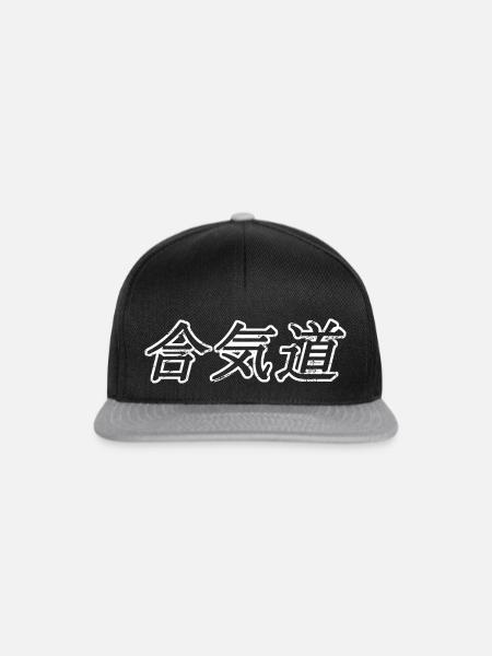 Aikido - Snapback Cap - Schwarz/Grau