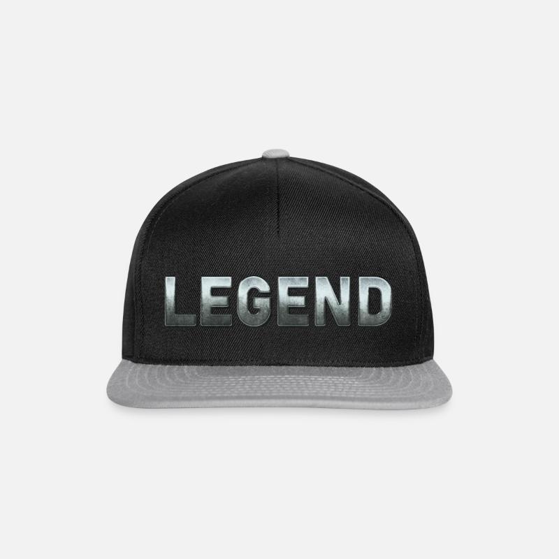Legend - Snapback Cap - black/grey