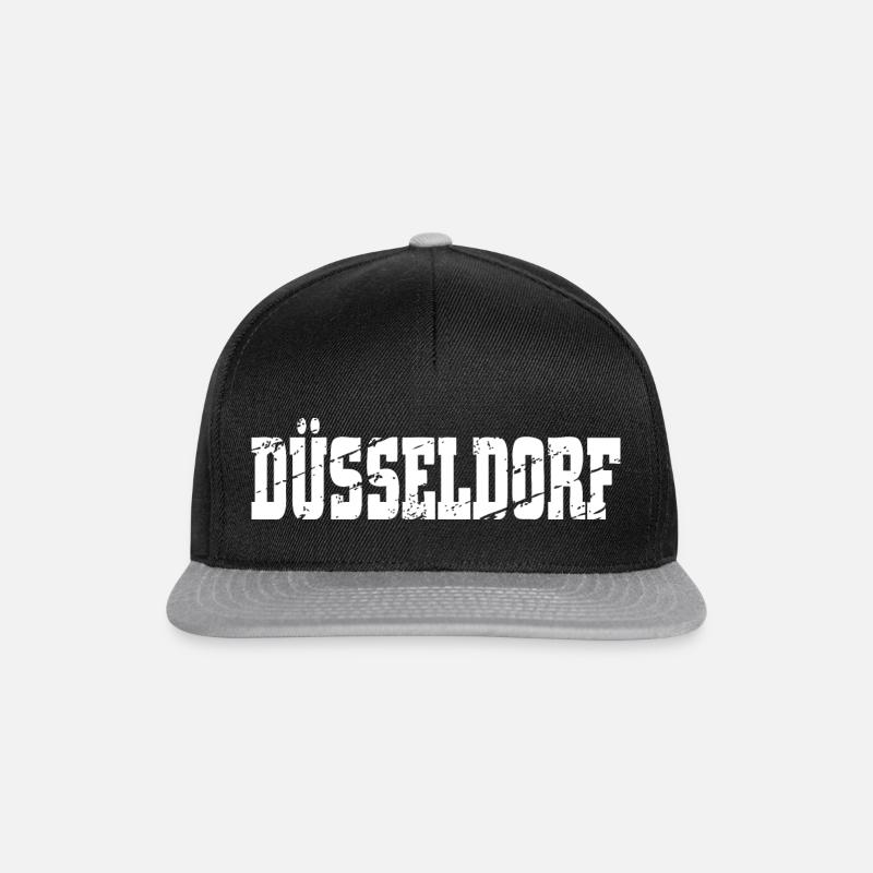 Dusseldorf - Casquette snapback - noir/gris