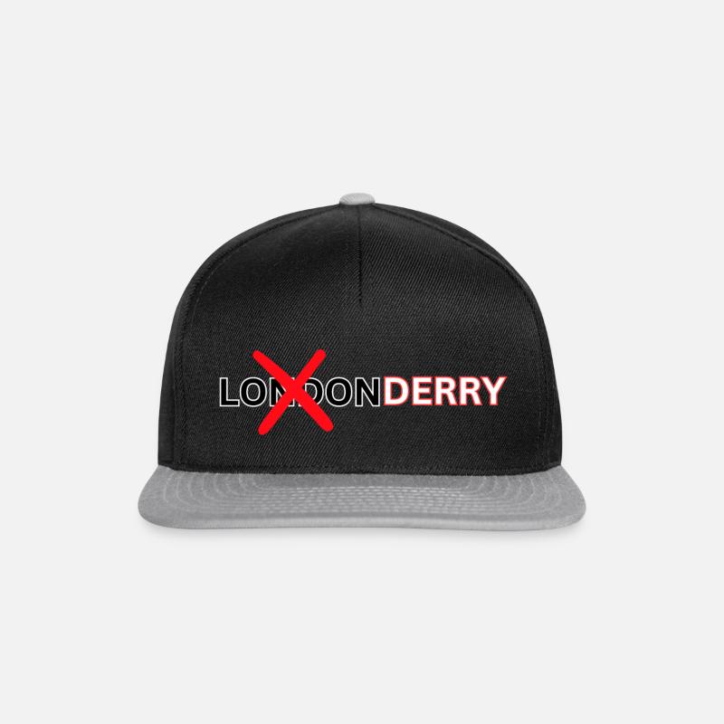 Derry. Just Derry. - Snapback Cap - black/grey