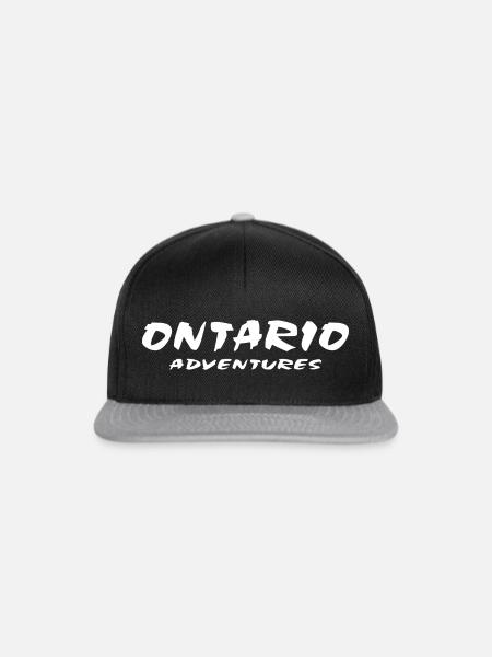 Ontario - Snapback Cap - Schwarz/Grau