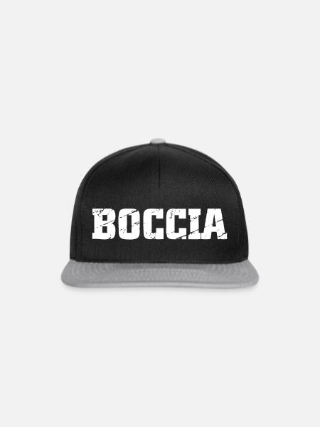 Boccia - Snapback Cap - Schwarz/Grau