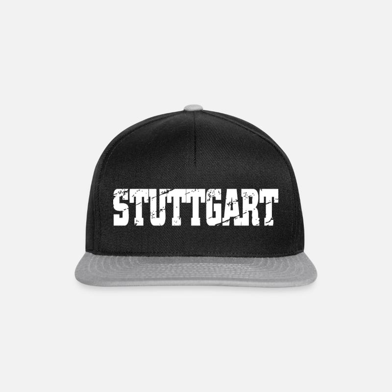 Stuttgart - Snapback Cap - Schwarz/Grau