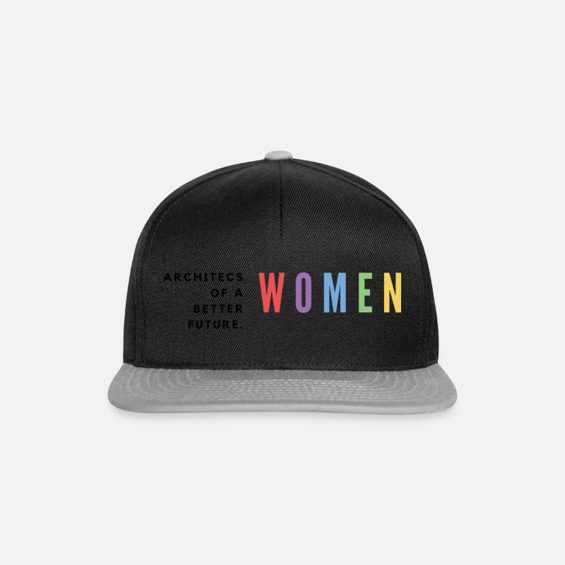 Women's Day - Snapback Cap - black/grey