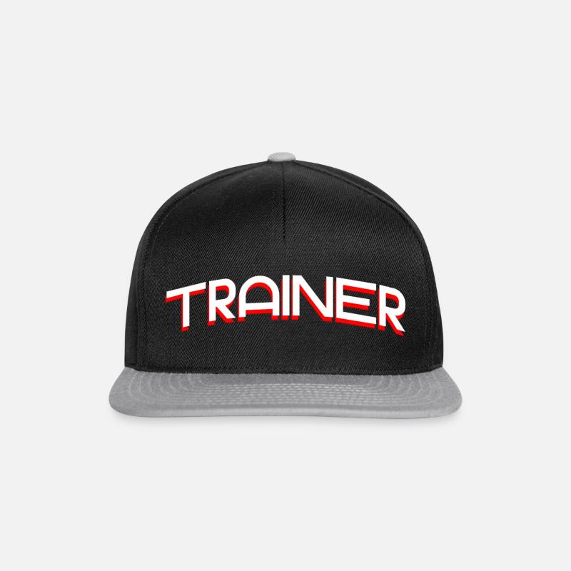 COACH - Snapback Cap - black/grey