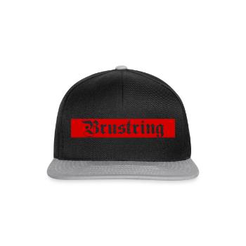 Brustring - Snapback Cap - Schwarz/Grau - Vorne