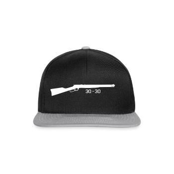 Lever Rifle under guard 30-30 - Rifle - Weapons - Snapback Cap - black/grey - Front