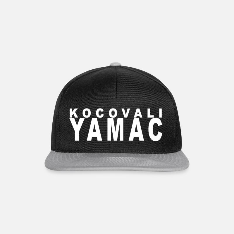 Kocovali Yamac Weis - Snapback Cap - Schwarz/Grau