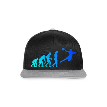 Handball Evolution Enfants Joueurs de handball Hommes D - Casquette snapback - noir/gris - Devant
