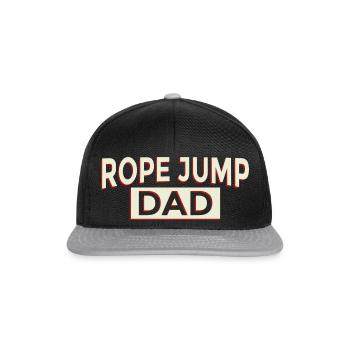 Speed Rope Skipping - Snapback Cap - black/grey - Front