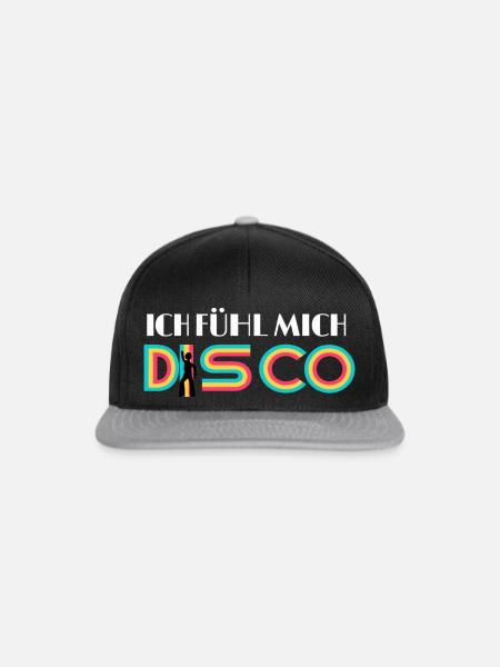 ICH FÜHL MICH DISCO - Snapback Cap - Schwarz/Grau