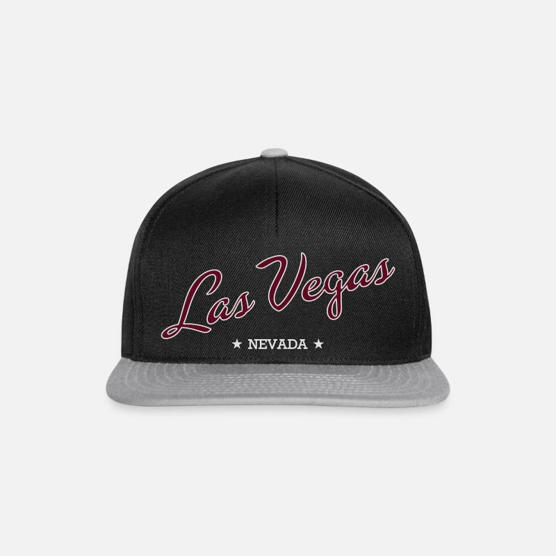 Las Vegas - Snapback Cap - black/grey