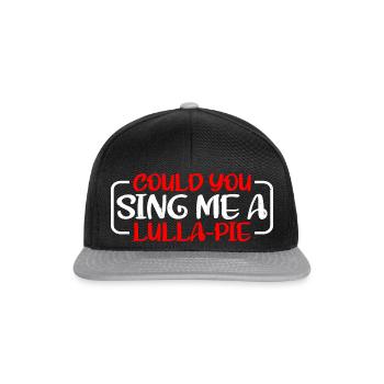 Pourriez-vous me chanter une berceuse 3 - Casquette snapback - noir/gris - Devant