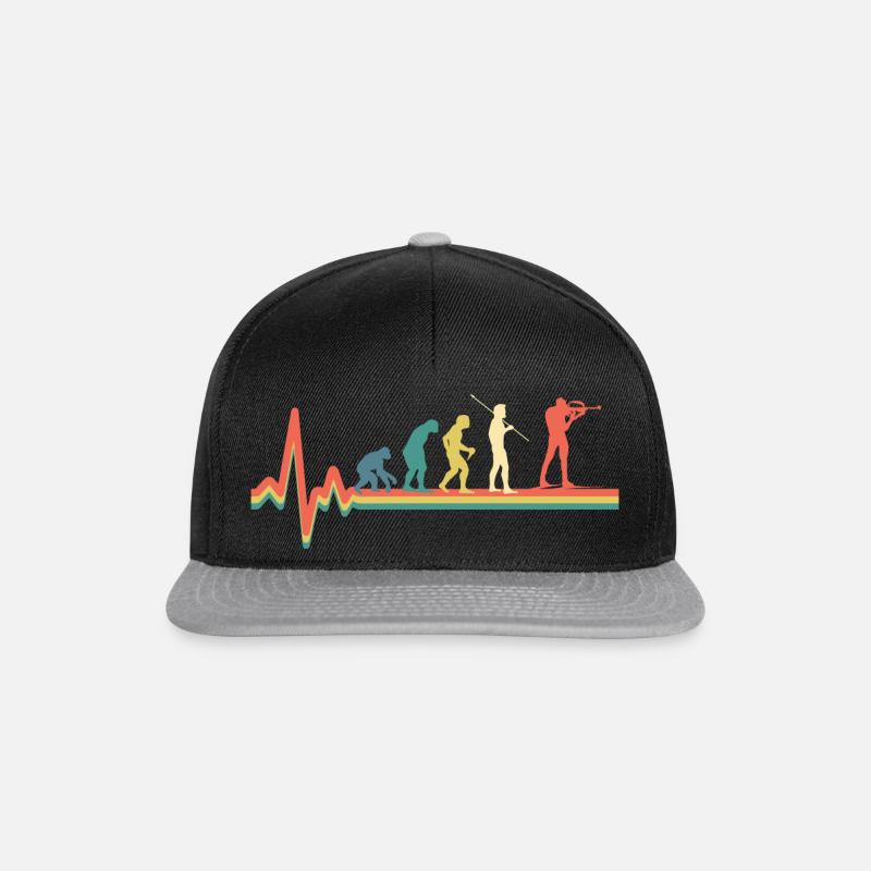 Biathlon Evolution - Snapback Cap - Schwarz/Grau