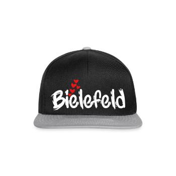 Bielefeld - Snapback Cap - black/grey - Front