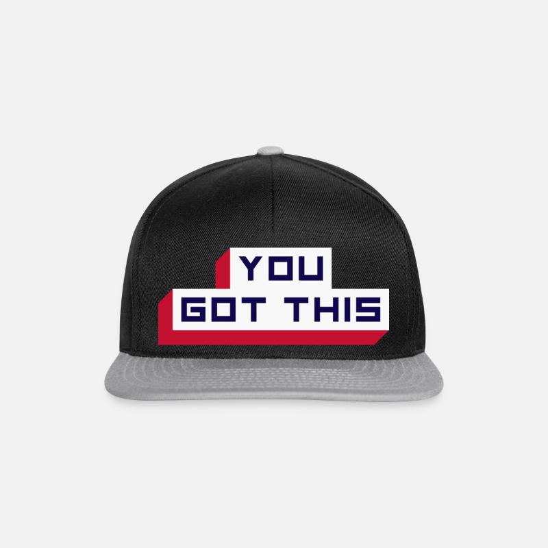 Vous avez compris - Casquette snapback - noir/gris