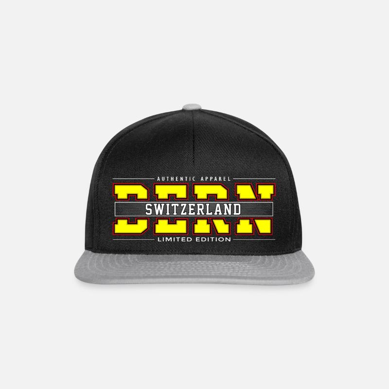 Bern - Snapback Cap - Schwarz/Grau