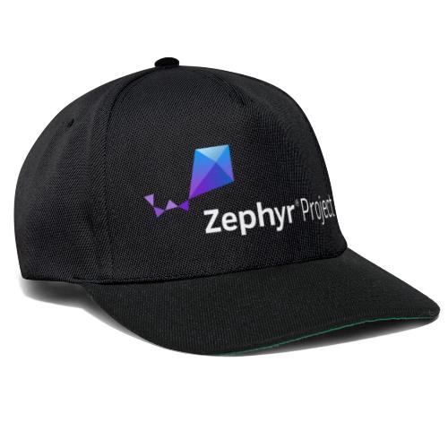 Zephyr Project Logo (white) - Gorra Snapback