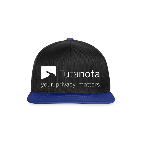 Tutanota - Your. Privacy. Matters. - Snapback Cap