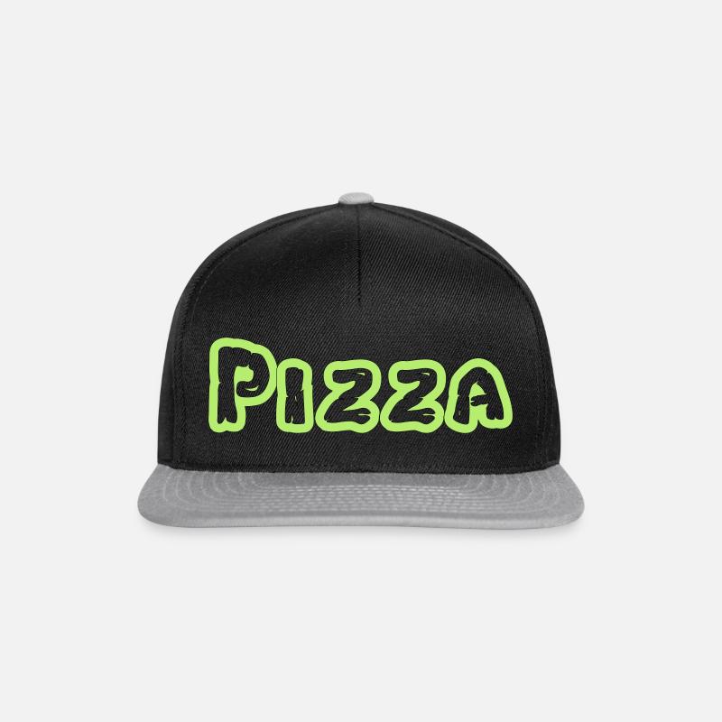 Pizza Turtles Style - Snapback Cap - black/grey