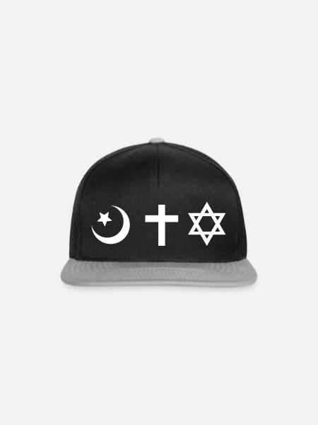 Religion - Snapback Cap - Schwarz/Grau