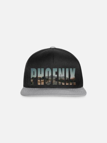 phoenix - Snapback Cap - Schwarz/Grau