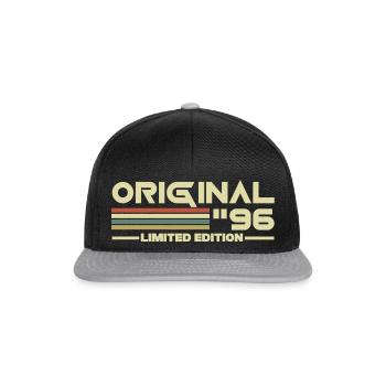 1996 - Snapback Cap - black/grey - Front