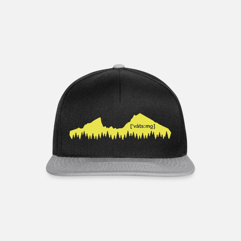 Watz'mo - Snapback Cap - Schwarz/Grau