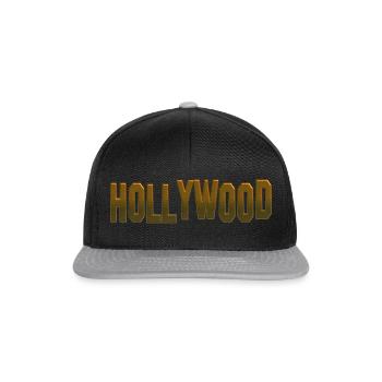 Beautiful Hollywood Shirt Gift - Snapback Cap - black/grey - Front