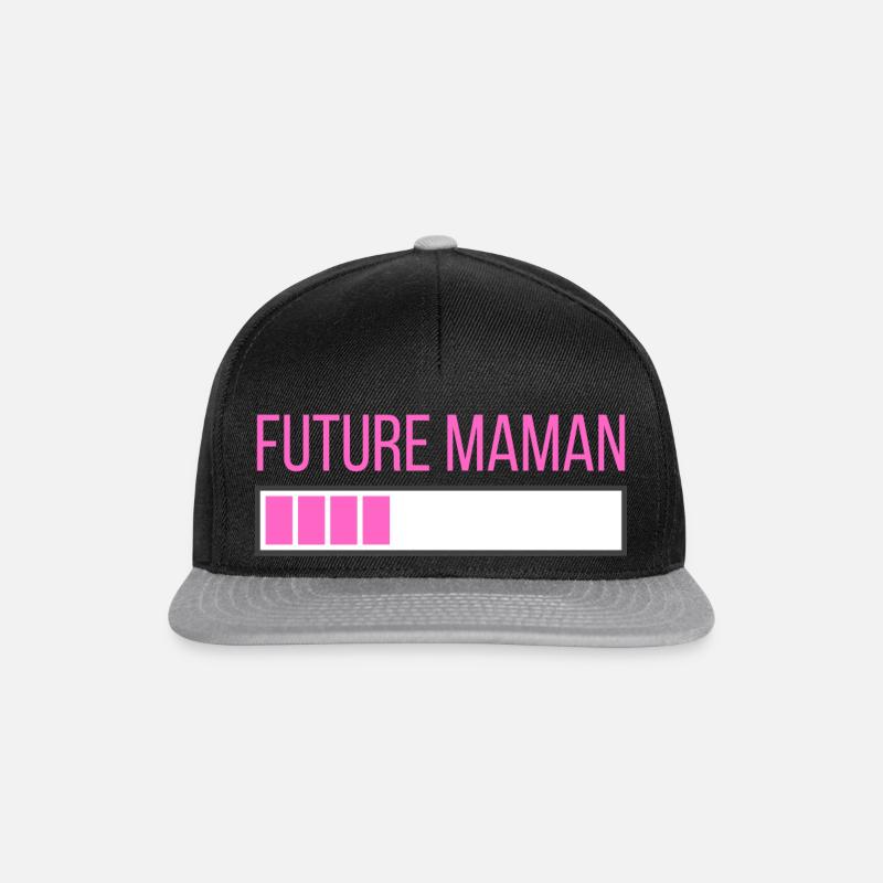 Future Maman - Casquette snapback - noir/gris