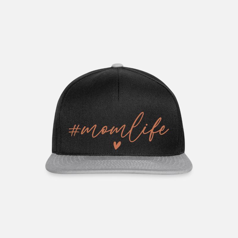 Das Leben der Mutter. Muttertag. - Snapback Cap - Schwarz/Grau