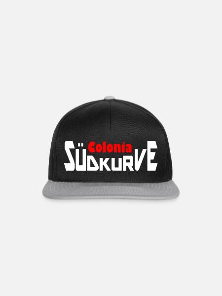 Die Kölner Fans - Snapback Cap - Schwarz/Grau