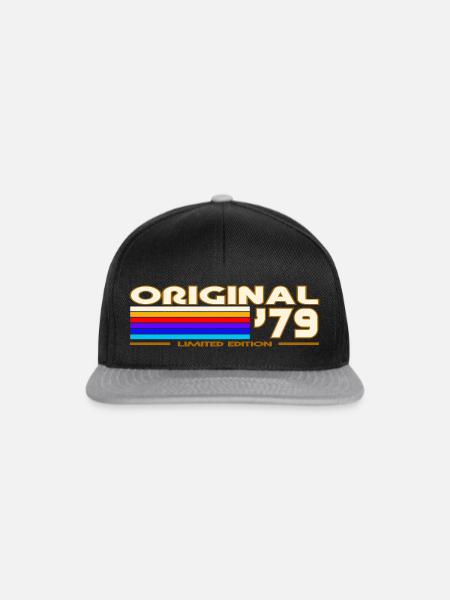1979 - Snapback Cap - Schwarz/Grau