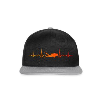 Divers Men's Diver Diving Scuba Diving - Snapback Cap - black/grey - Front